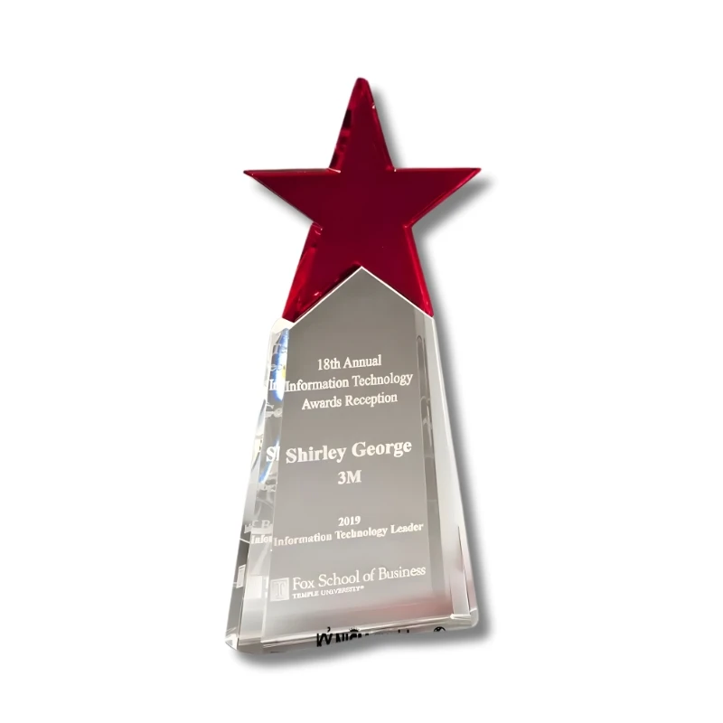 Cúp ngôi sao tôn vinh doanh nghiệp