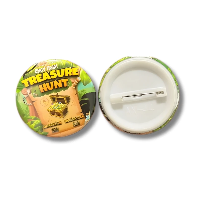 In logo huy hiệu nhựa đeo áo cho sự kiện